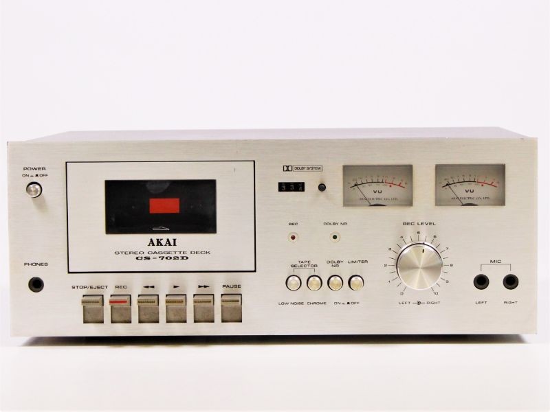 Akai CS-702D cassettedeck (gereviseerd)